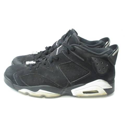 ナイキ Nike Air Jordan 6 Retro Low Chrome 003 エアジョーダン スニーカー 黒 ブラック Us10 28cm 0901 メンズ 7 ベクトルパーク