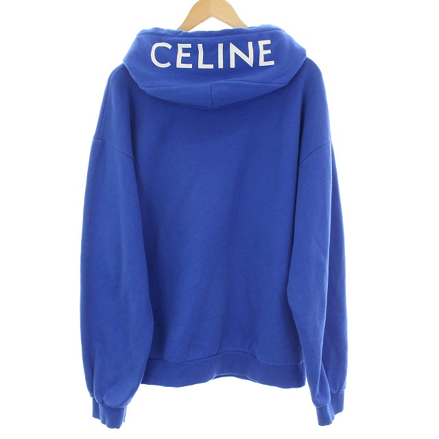 セリーヌ CELINE 21SS ルーズスウェットシャツ コットンフリース ロゴ 