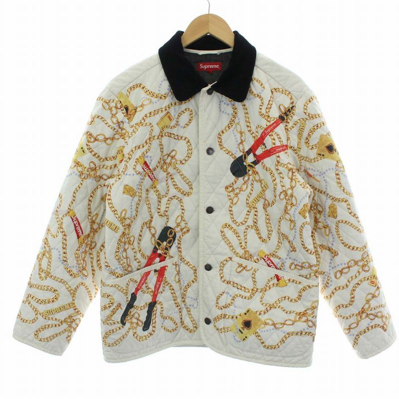 シュプリーム SUPREME 20AW チェーンキルトジャケット Chains Quilted  