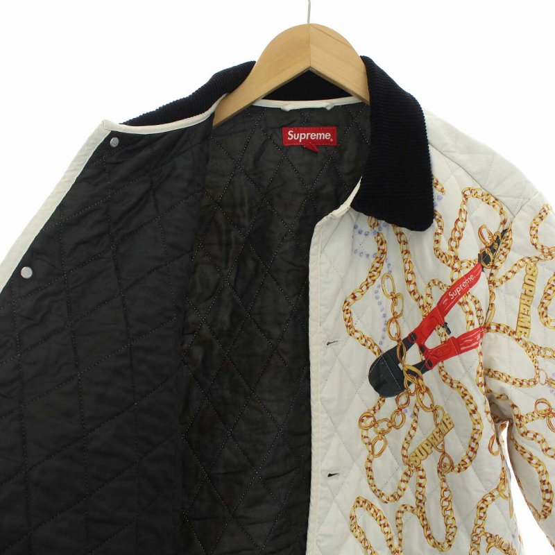 シュプリーム SUPREME 20AW チェーンキルトジャケット Chains Quilted  