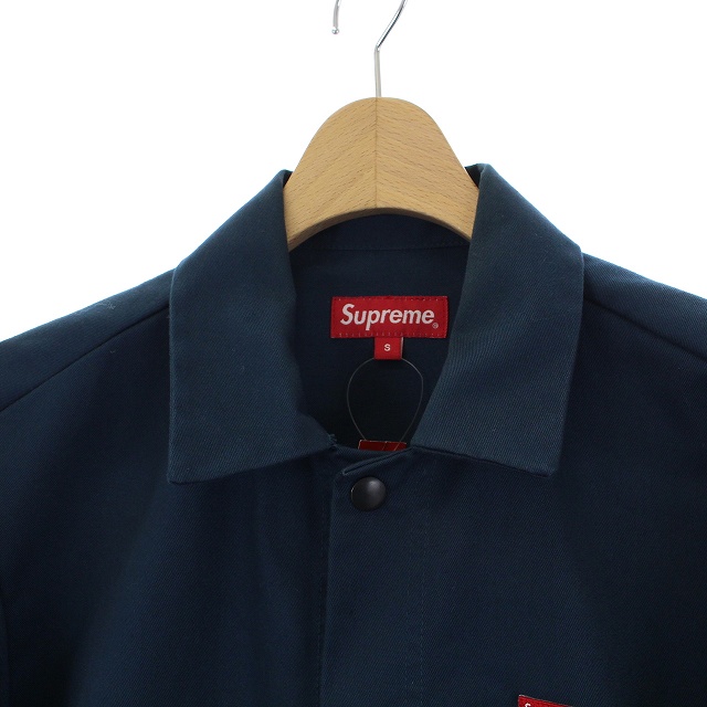 シュプリーム 17SS スモール ボックス ロゴ ショップ ジャケット M黒 