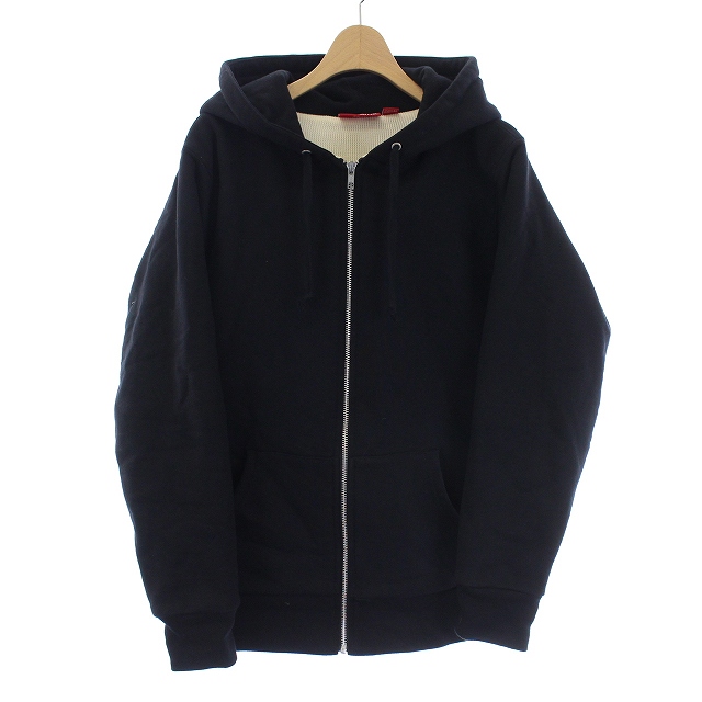 シュプリーム SUPREME 14AW 3M REFLECTIVE HOOD LOGO THERMAL ZIP-UP 