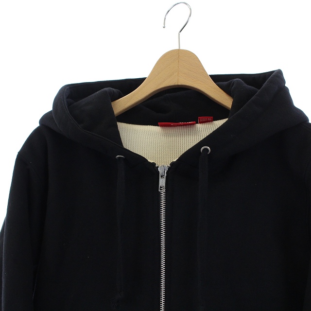 シュプリーム SUPREME 14AW 3M REFLECTIVE HOOD LOGO THERMAL ZIP-UP  