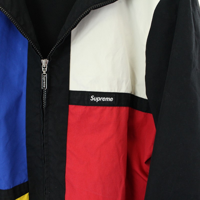 シュプリーム SUPREME 16SS color blocked track jacket トラック 