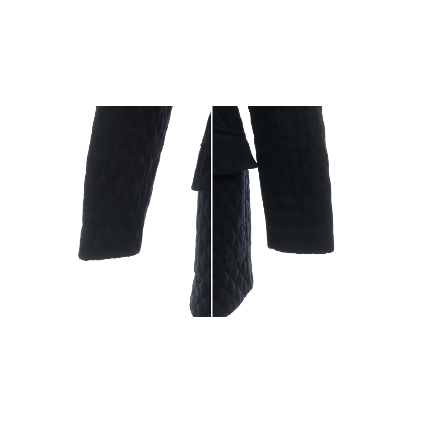 シャネル CHANEL キルティングコート 中綿 アウター ハーフ丈 ココ  