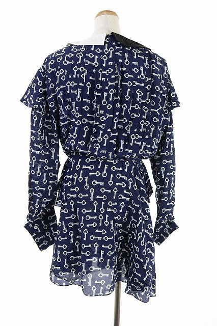 ルイヴィトン LOUIS VUITTON 19SS ショートプリンテッドドレス  