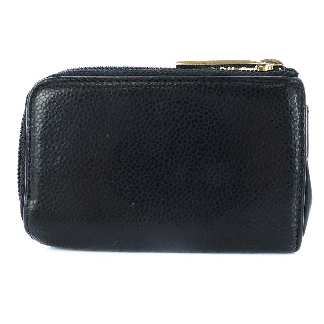 シャネル CHANEL コインケース 小銭入れ キャビアスキン L字ファスナー