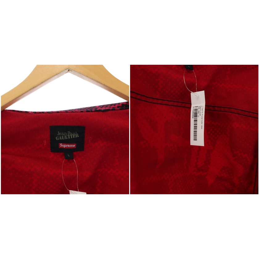 未使用品 シュプリーム SUPREME ジャンポールゴルチェ Jean Paul