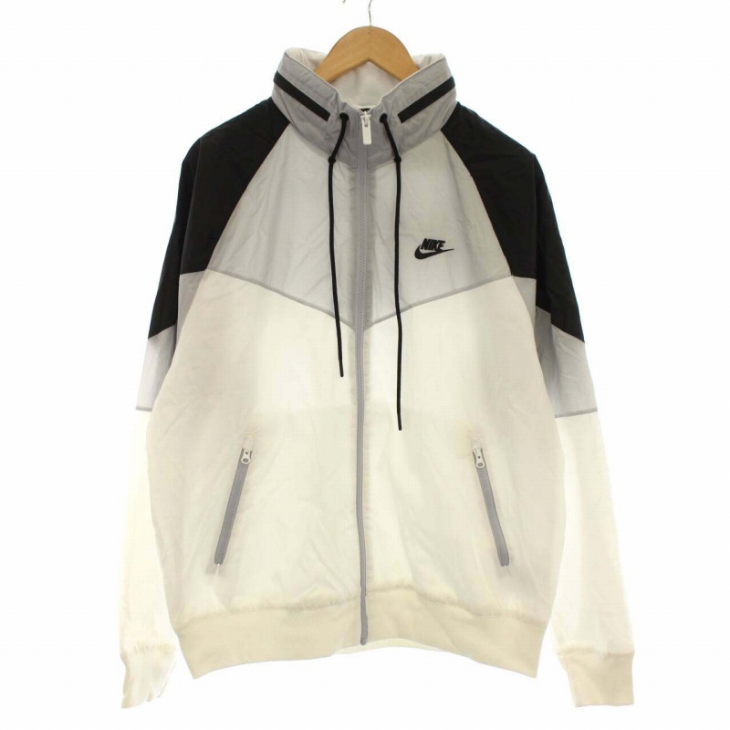 ナイキ NIKE ナイロンジャケット ブルゾン ロゴ フード 2way 裏地 