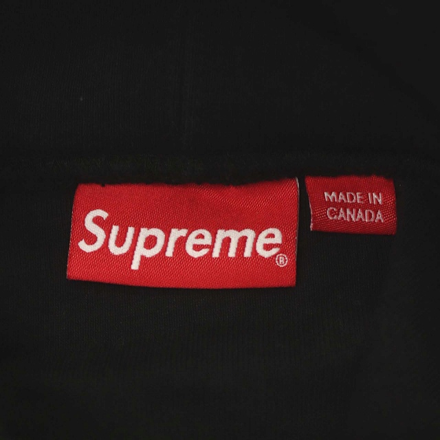 Supreme 黒 フード付きパーカー 赤いS Supreme 黒 フード付きパーカー 赤いS Supreme 2024SS $ Hooded