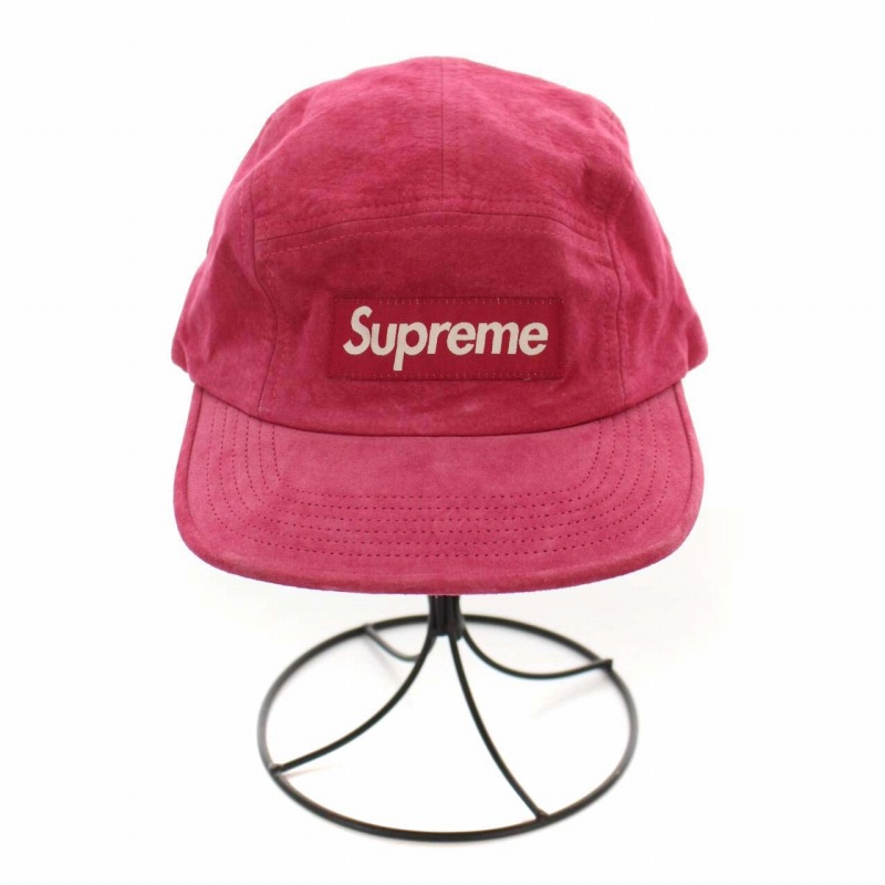 シュプリーム SUPREME キャップ スエード ボックスロゴ 野球帽 帽子 