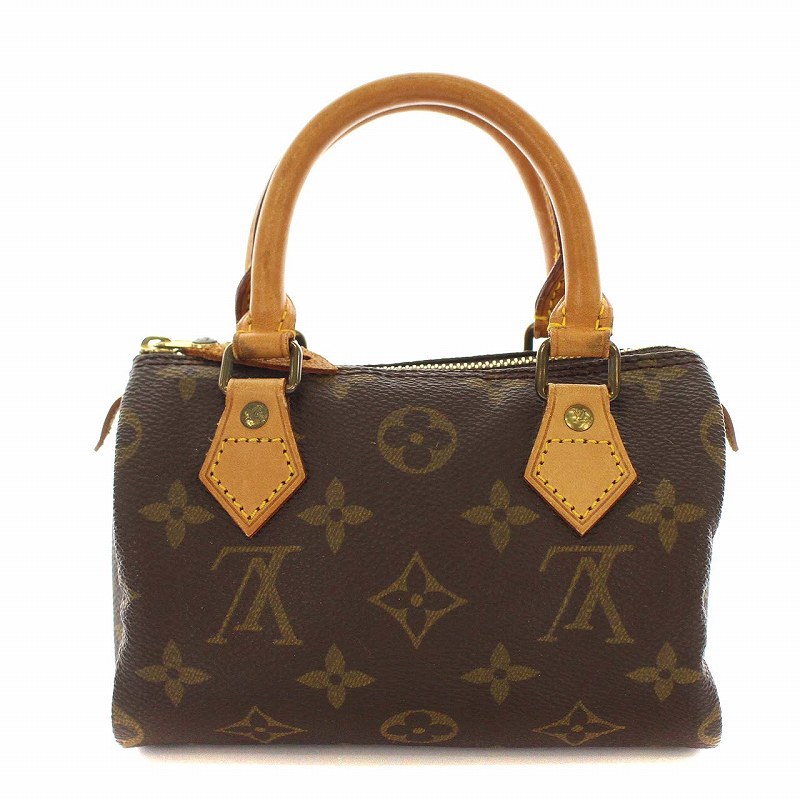 ルイヴィトン LOUIS VUITTON ミニスピーディ モノグラム ハンドバッグ 
