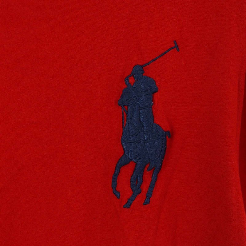 ビッグポニー✨星条旗ポロラルフローレン ポロシャツ 半袖 USA レッド POLO RALPH LAUREN ポロ ラルフローレン メンズ 正規品