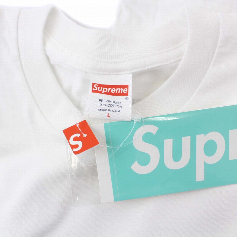 未使用品 シュプリーム SUPREME ティファニー TIFFANY 21FW Box Logo 