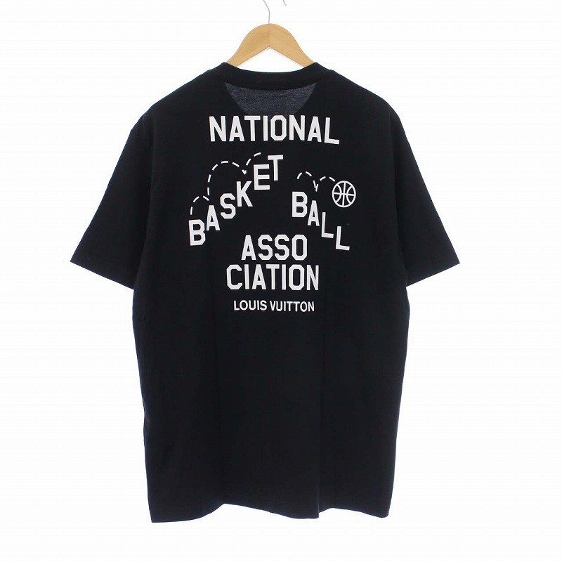 ルイヴィトン LOUIS VUITTON NBA ロゴプリント 半袖 Tシャツ 