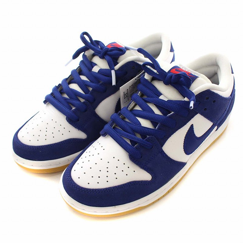 未使用品 ナイキ エスビー NIKE SB Dunk Low Los Angeles Dodgers/Deep  