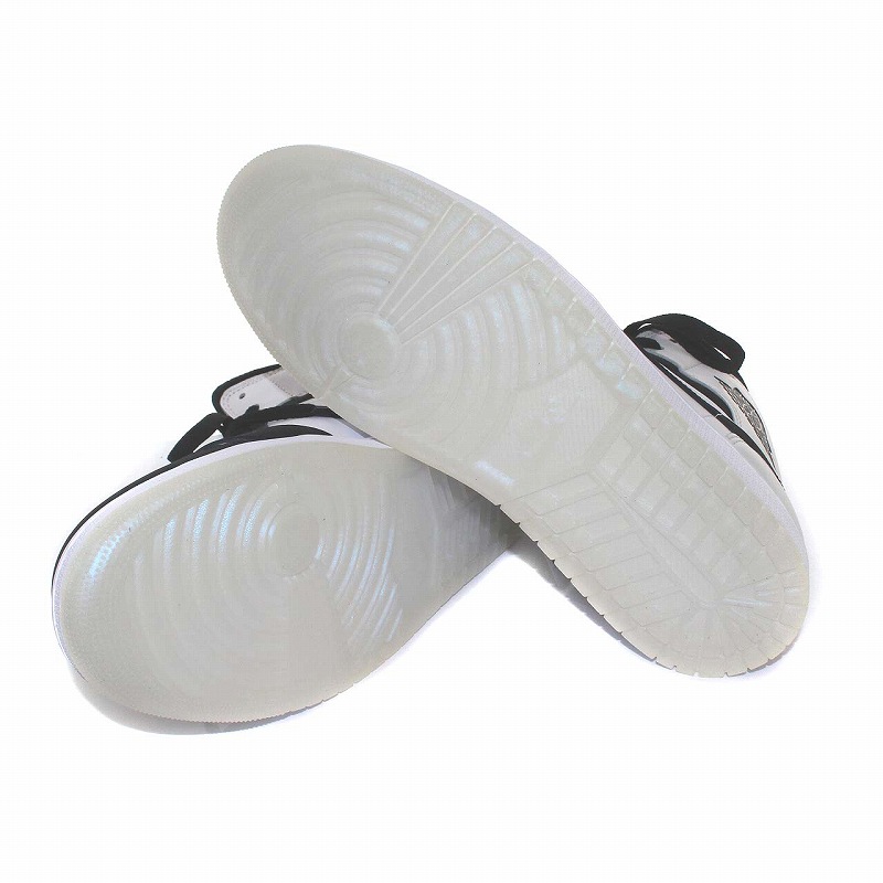 未使用品 ナイキ NIKE Air Jordan 1 Mid Omega/Black/White エア