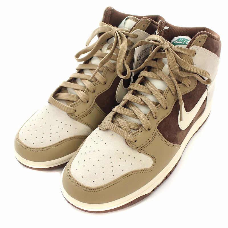 未使用品 ナイキ NIKE Dunk High PRM Light Chocolate ダンク ハイ 