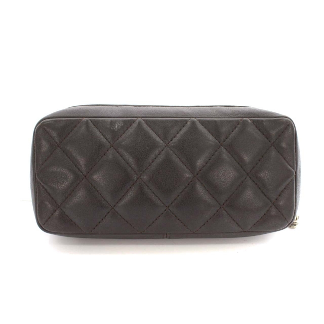 シャネル CHANEL カンボンライン ココマーク ポーチ コスメポーチ 化粧 