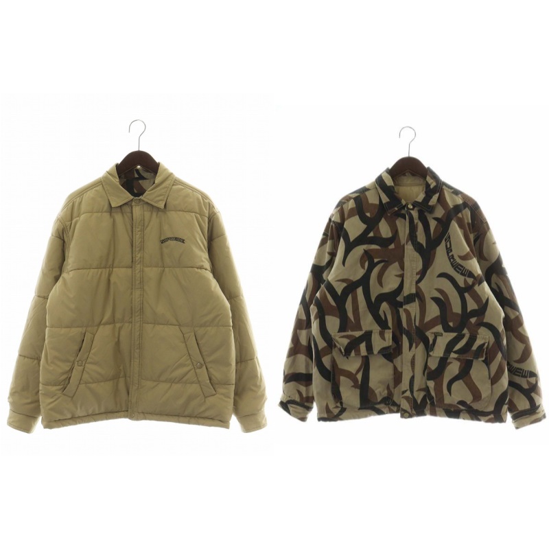 シュプリーム SUPREME 19FW Reversible Puffy Work Jacket 