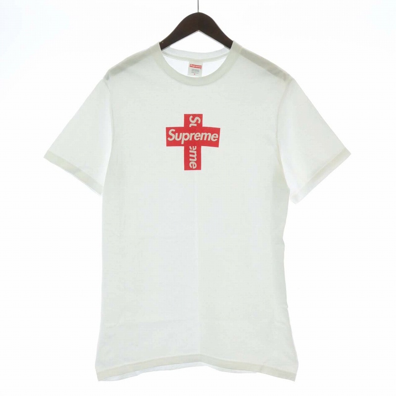 シュプリーム SUPREME 20AW クロス ボックス ロゴ Tシャツ ホワイト  