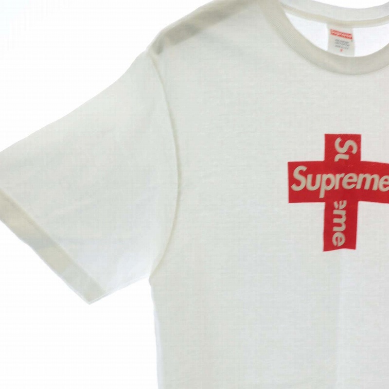 シュプリーム SUPREME 20AW クロス ボックス ロゴ Tシャツ ホワイト  