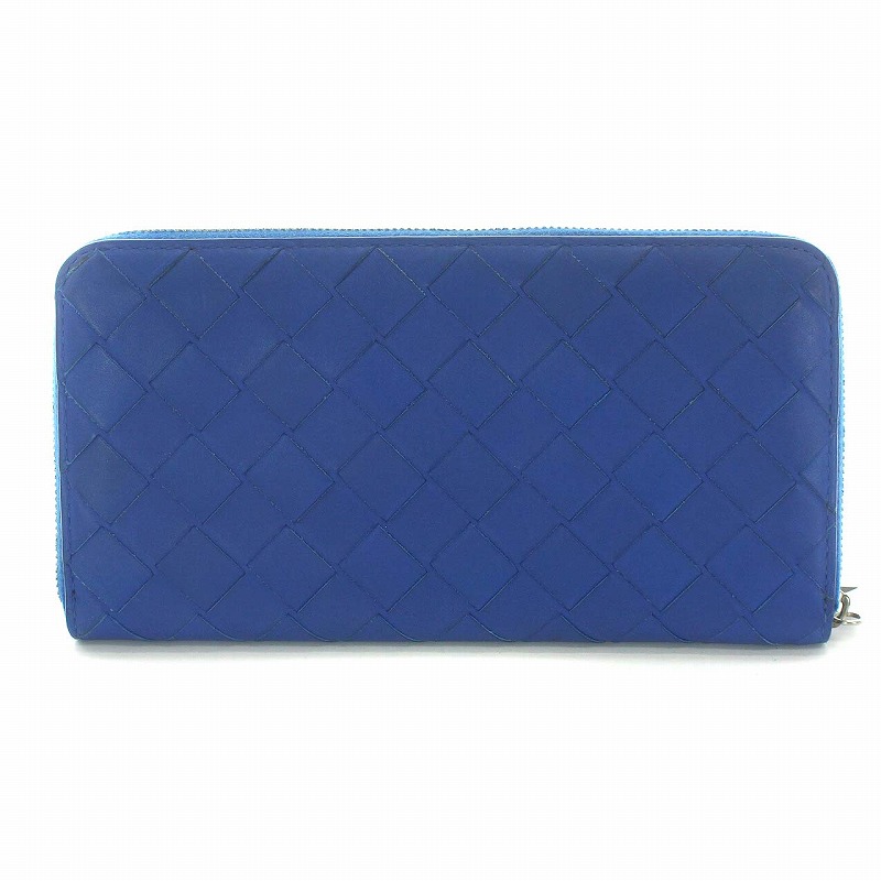 ボッテガヴェネタ BOTTEGA VENETA イントレチャート 長財布 ラウンド 