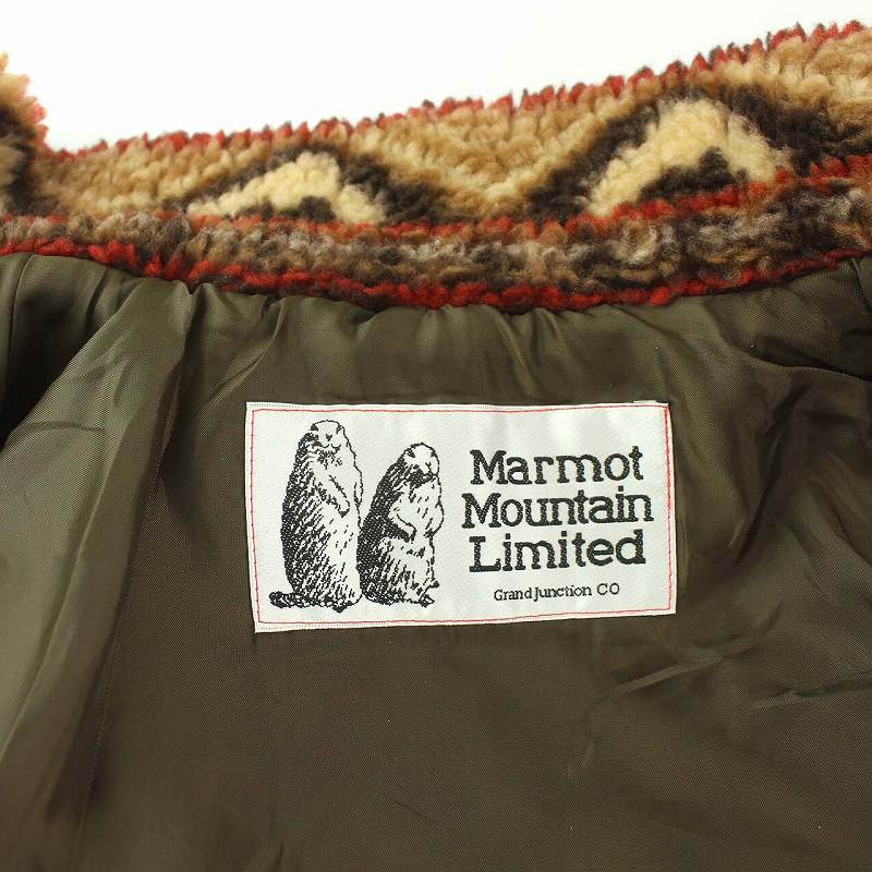 マーモット MARMOT フリースジャケット ネイティブジャガード ジップ  