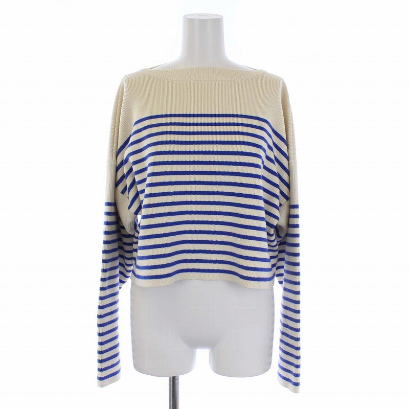 セリーヌ CELINE 22SS Boxy Mariniere Sweater in Striped Cotton 