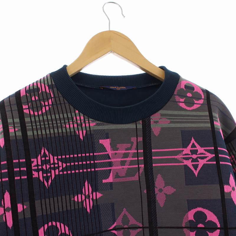 ルイヴィトン LOUIS VUITTON 21SS モノグラムジャカードスウェット