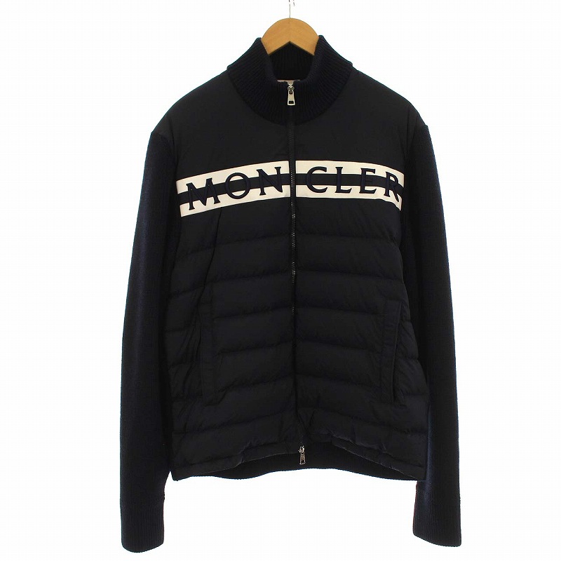 モンクレール MONCLER CARDIGAN ダウンジャケット ニットカーディガン 