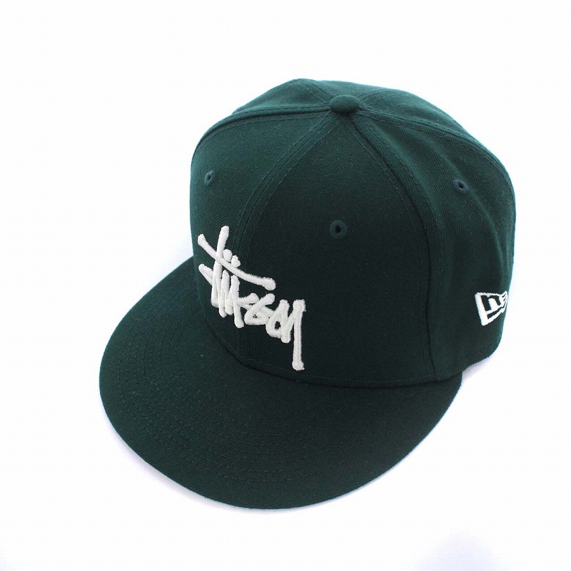 ニューエラ NEW ERA STUSSY AUTHENTIC CAPS 59FIFTY 21AW ベースボール 