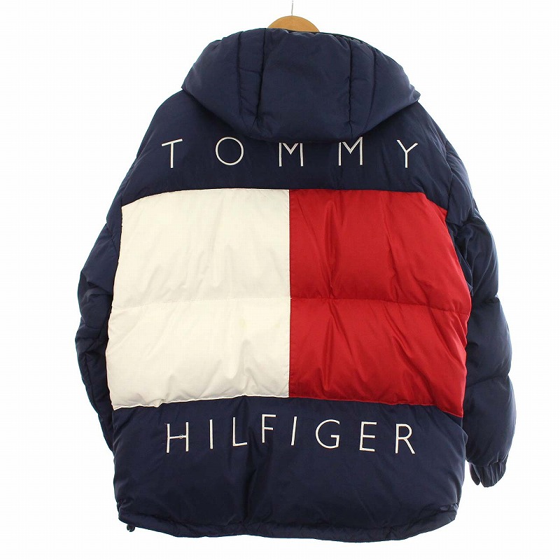 トミーヒルフィガー TOMMY HILFIGER 90s ヴィンテージ BIG FLAG ダウン 