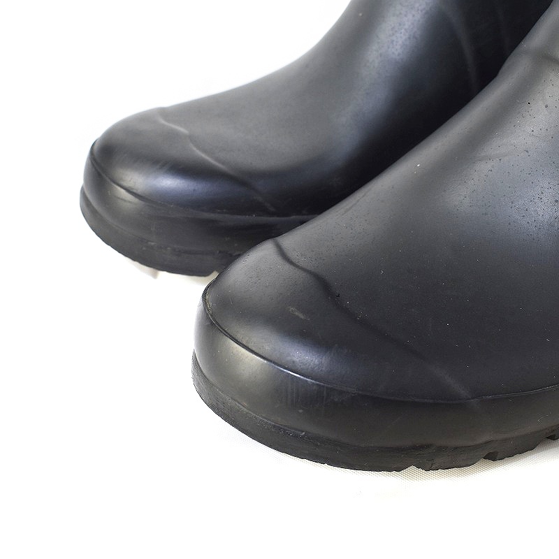 【極美品】HUNTER レインブーツ ロング UK8 ブラック HUNTER（ハンター） レインブーツ レディース オリジナル トール