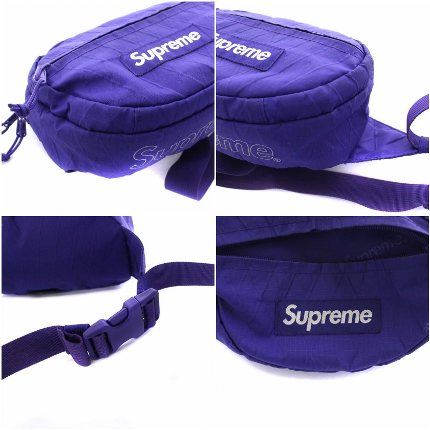 シュプリーム SUPREME 18FW waist bag ボックスロゴ ウエストバッグ 