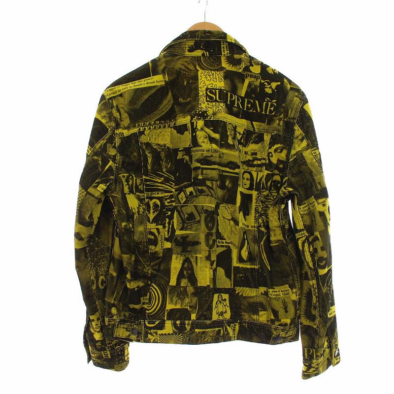 シュプリーム SUPREME 18SS Vibrations Corduroy Trucker Jacket 
