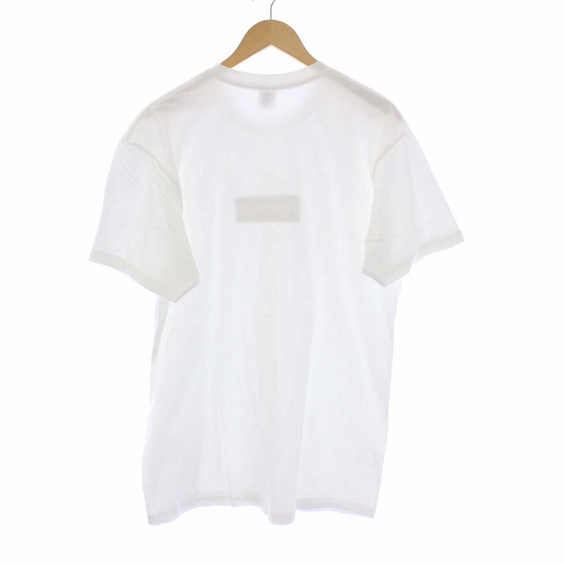 Supreme Burberry BOX ロゴ Tシャツ 白 ホワイト Supreme Burberry Box