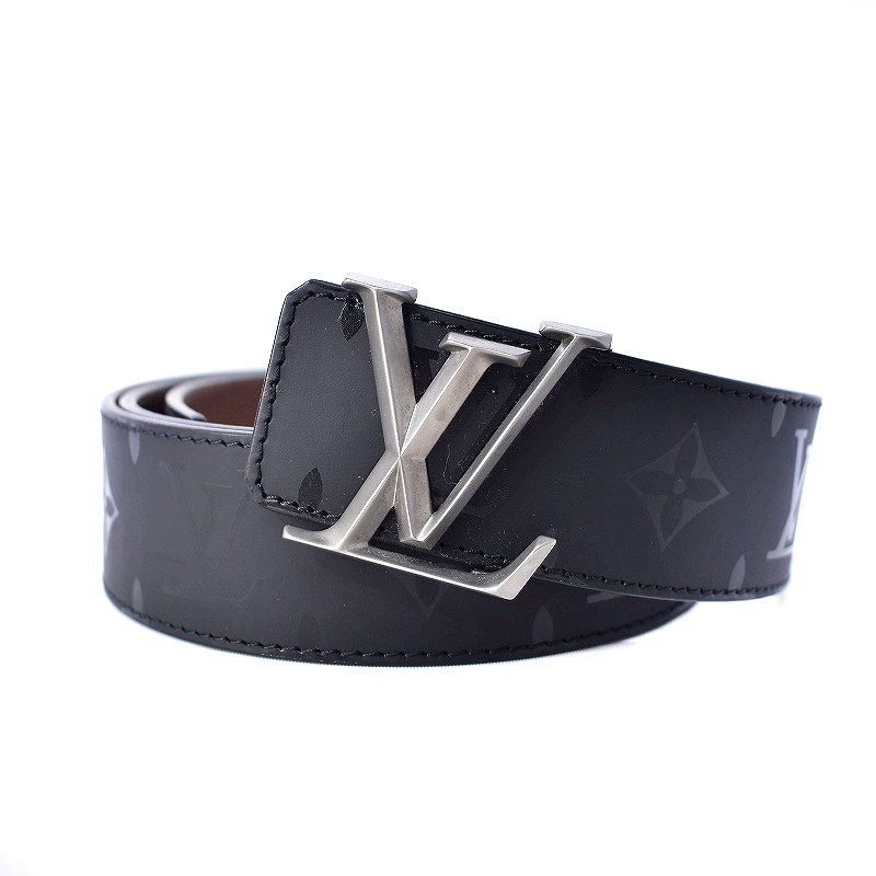 ルイヴィトン LOUIS VUITTON サンチュールLV イニシャル 40mm  