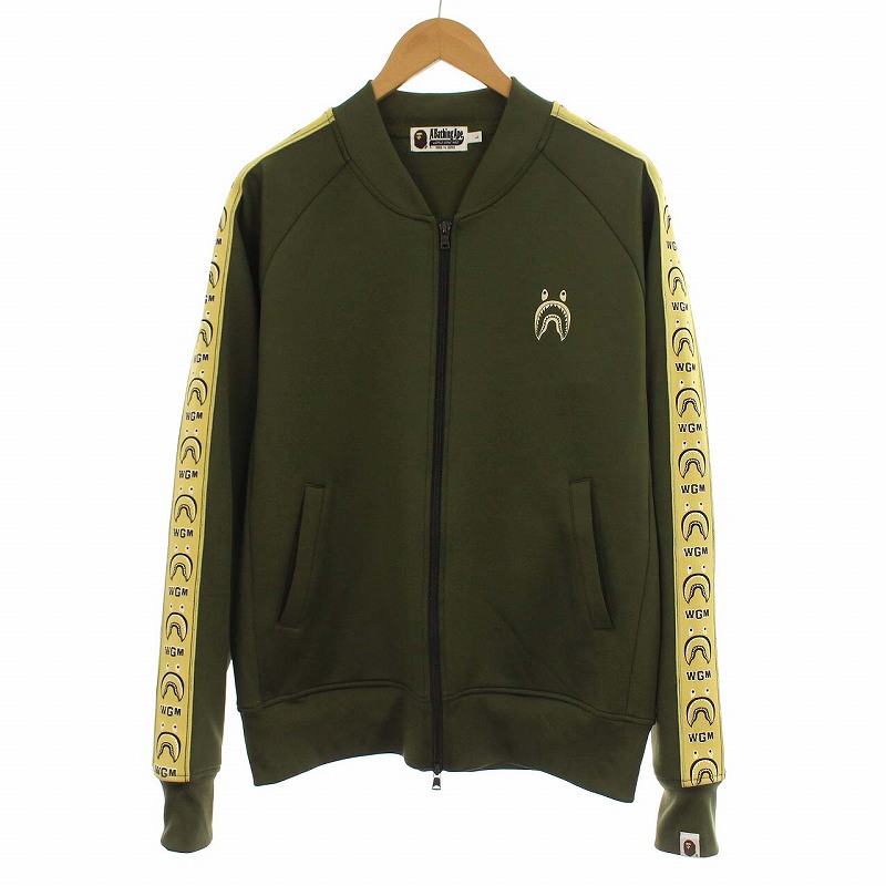 アベイシングエイプ A BATHING APE TAPE LOGO SHARK JERSEY SAMPLE品 