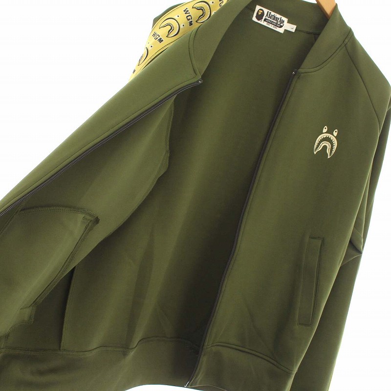 アベイシングエイプ A BATHING APE TAPE LOGO SHARK JERSEY SAMPLE品 