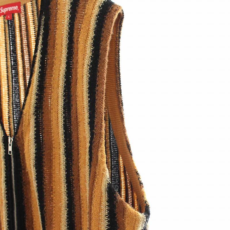 シュプリーム SUPREME 21SS Stripe Sweater Vest ニットベスト