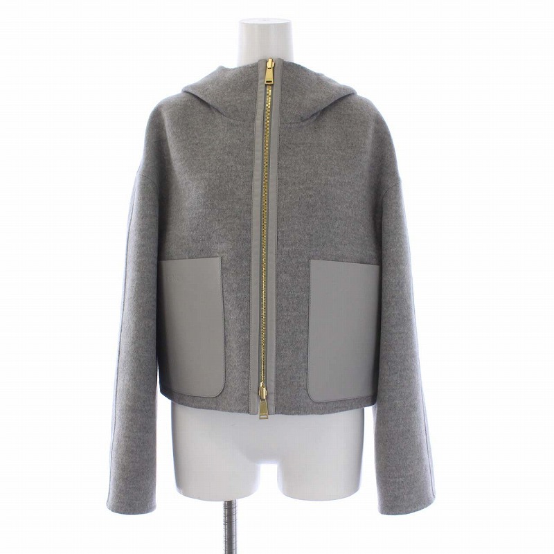 フェンディ FENDI 22SS GIACCA FF DOUBLE WOOL リバーシブル フー  