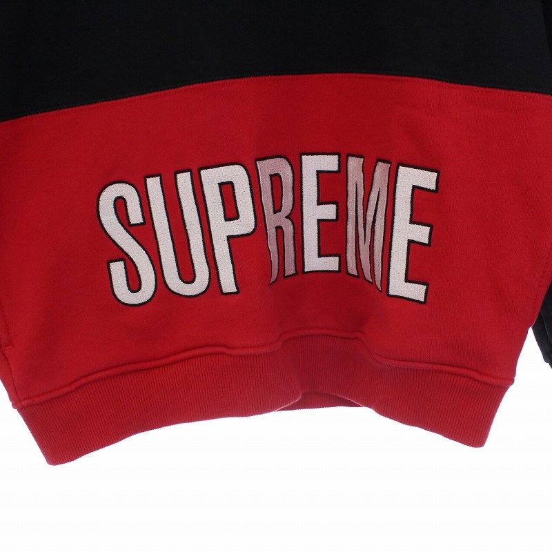 シュプリーム SUPREME Champion 14SS Color Blocked Pullover Hoodie 