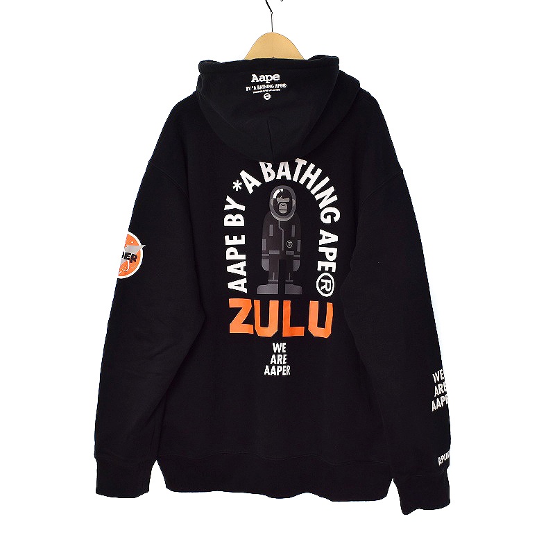 アベイシングエイプ A BATHING APE AAPER ZULU PULLOVER HOODIE 