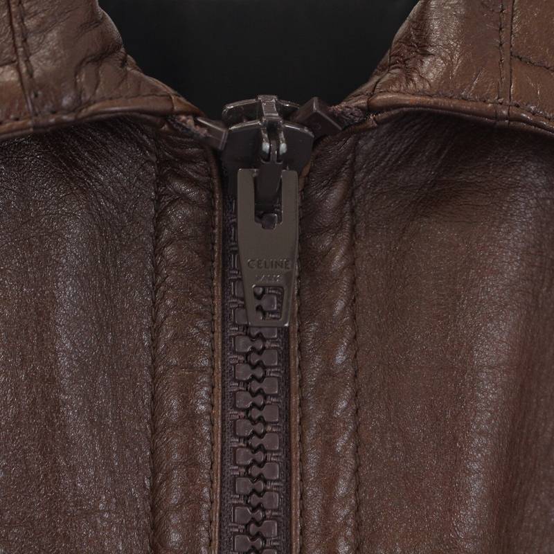 セリーヌ CELINE 21SS LAMBSKIN LOOSE BLOUSON JACKET