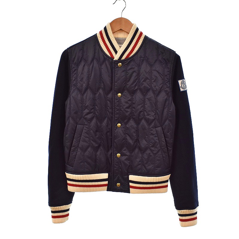 モンクレール MONCLER GAMME BLEU 17AW MAGLIA CARDIGAN ウール切替  
