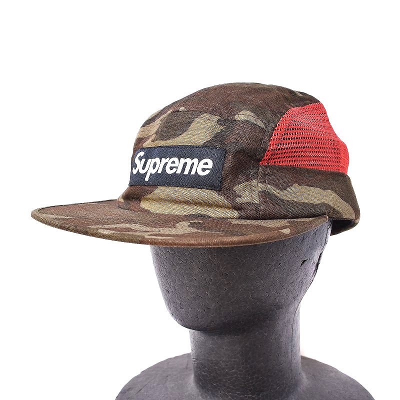シュプリーム SUPREME side mesh camp cap キャップ 野球帽 帽子 