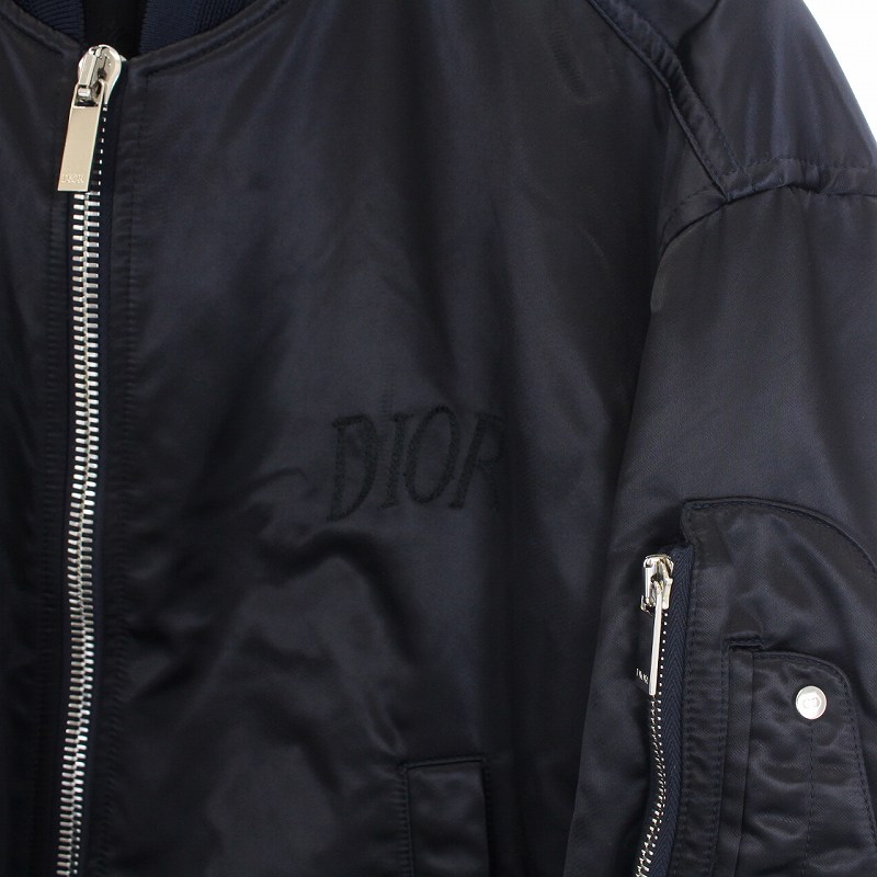 ディオールオム Dior HOMME DIOR AND ALEX FOXTON 中綿ボンバー 
