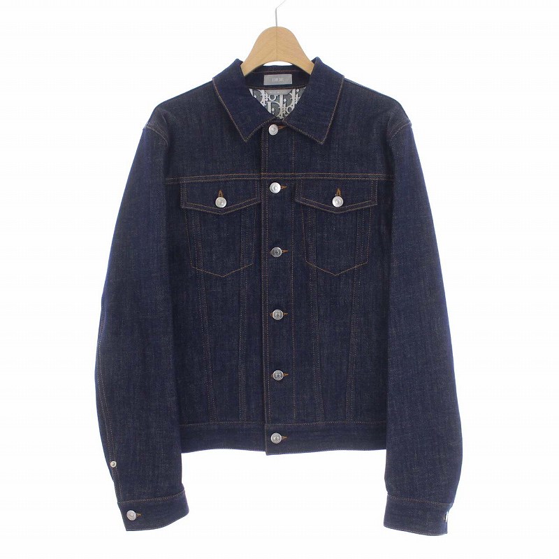 ディオールオム Dior HOMME 20SS 裏地オブリークデニムジャケット G 