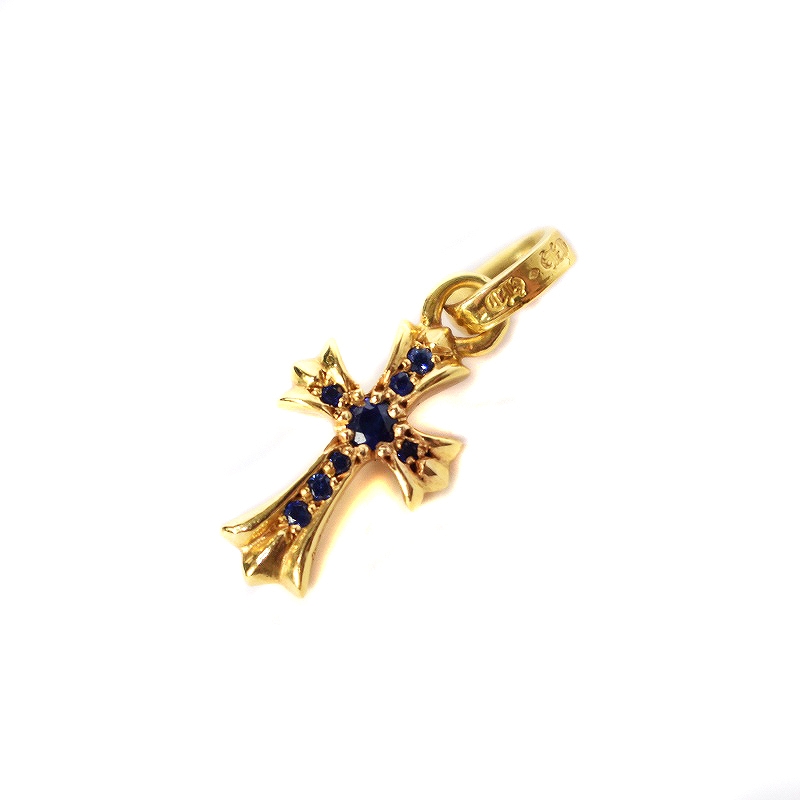 クロムハーツ CHROME HEARTS ベビーファット 22k 3.4g サファイア 